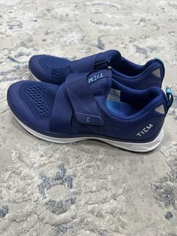 TIEM SLIPSTREAM Women's Cycling Shoes  ~ Size 7.5 ~ Navy ~ 100027W