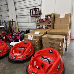 Red bumper Car For Adults And Kids 