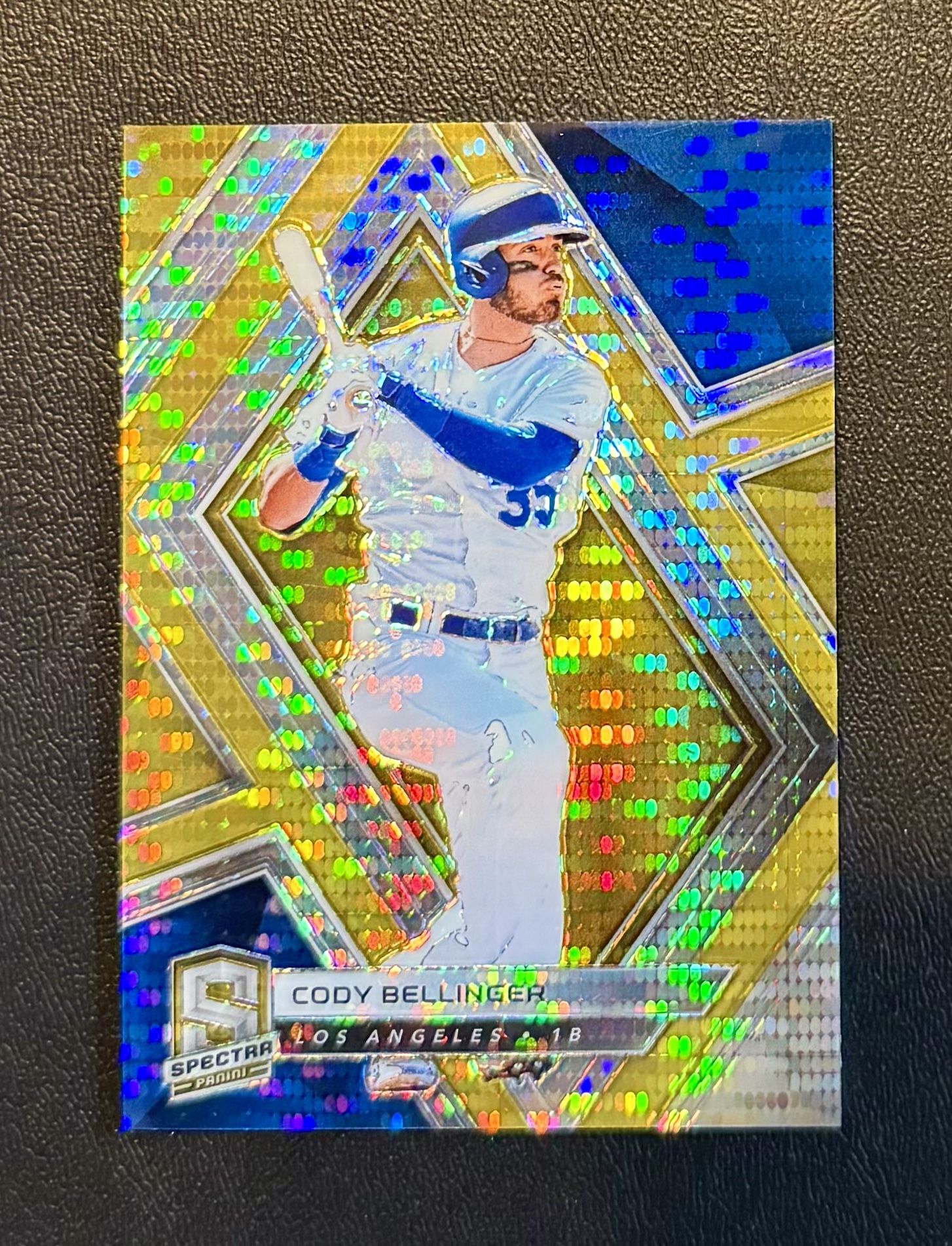 2019 Panini Spectra CODY BELLINGER GOLD SSP /10 Dodgers Yankees #19
