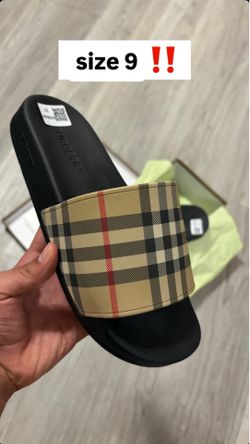 Burberry slides