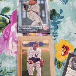 New York Yankees C.C Sabathia Baseball Cards 