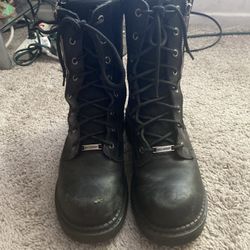 Harley Davidson Motorcycle Boots Size 8.5 Men’s US