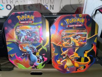 Pokemon Mega Charizard Tins