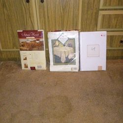 3 Tablecloths 