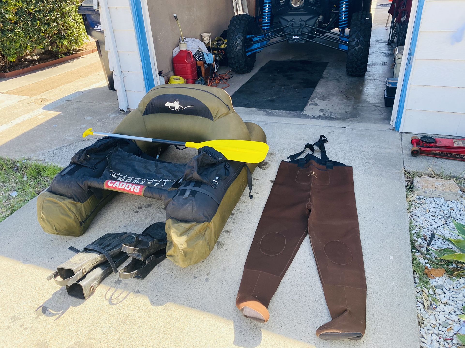 Float tube Good Condition Comes With Everything !