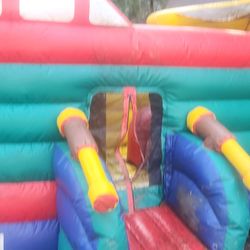 Blow Up Jumper With Slide