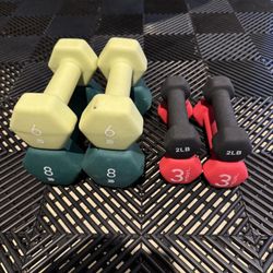 Assorted Dumbbells (4 Sets)