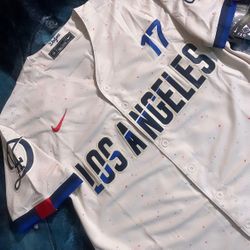 Dodgers ohtani jersey 