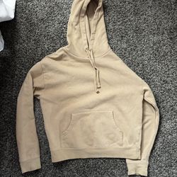 cream hoodie