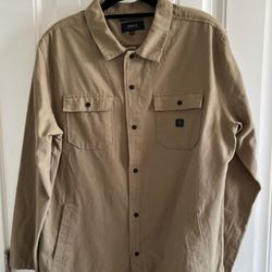 New Roark Buttondown Shirt/Jacket, Men’s Large