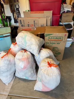 Moving boxes and packing supplies