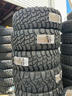 35x12.50R17 MT  PEGASUS LT INSTALLATION AND BALANCE INCLUDE