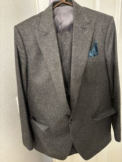 Wool Grey Men’s Suit