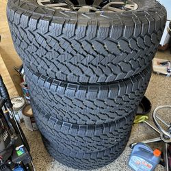 Set Of Wheel With Tires