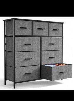 10-Drawer Fabric Dresser Storage Tower