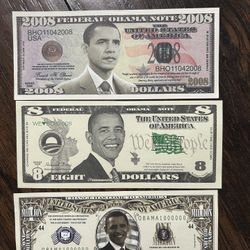 Obama Bills For Obama Fans