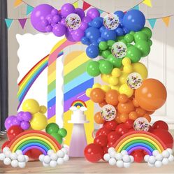 Rainbow Balloon Arch Kit