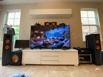 Klipsch Reference II Home Theater speakers – RF-62 II, RB-61 II, RC-52 II, RS-42 II, R-12SW, Yamaha Receiver RX-A760