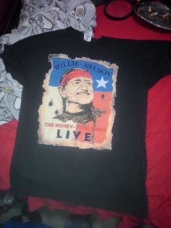 Willie Nelson Honky Tonk Hero Live T-Shirt