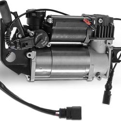 Air Suspension Compressor Compatible with Volkswagen Touareg, Audi Q7, Porsche Cayenne