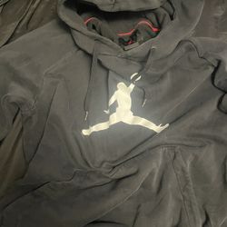 Black Air Jordan Logo Hoodie XL