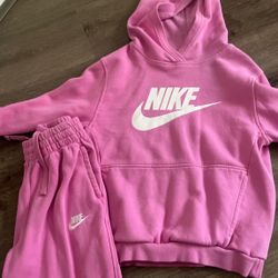 Pink Nike Track Suit 