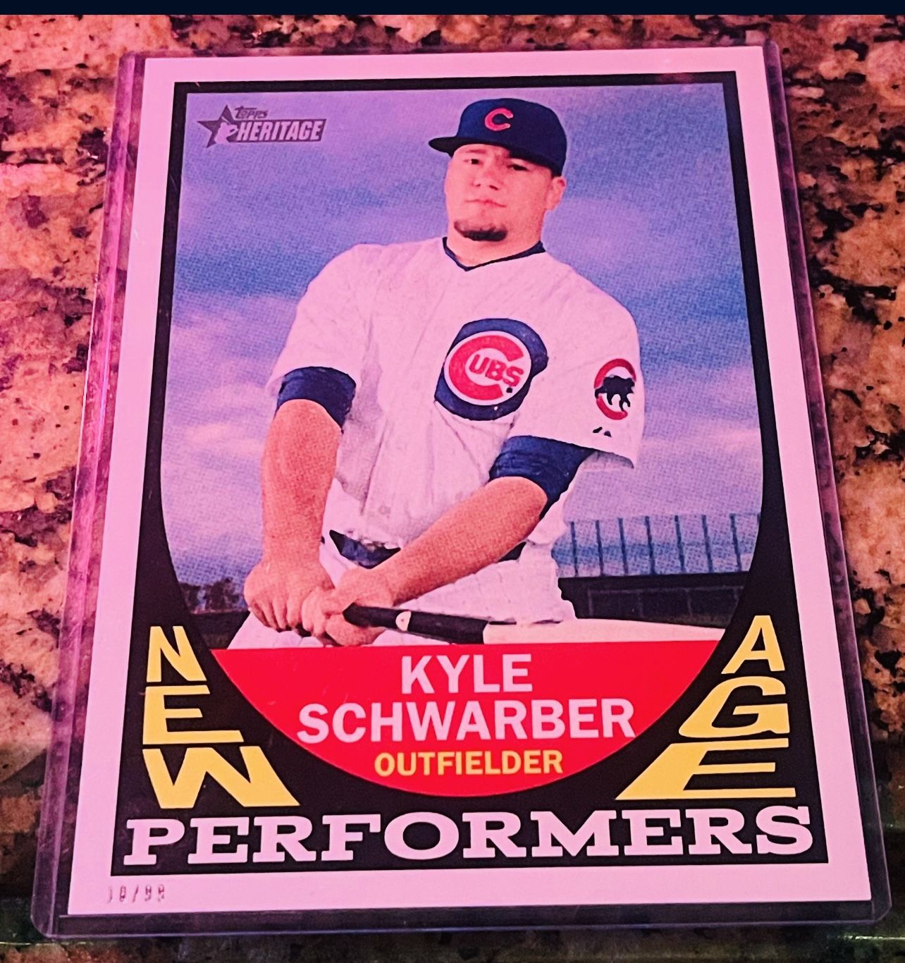 0 Topps Kyle Schwarber Gold Label Baseball | GOLD Rookie - TOPPS 