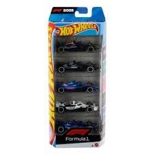 Hotwheels 2025 f1 5 pack