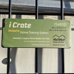 I CRATE 1548DD 48Lx30Wx33H by MID WEST DOG CRATE 