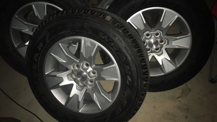 Chevy Cañyon and Colorado 2016 tires and rims