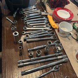 💥 Mechanic Tool Lot – Wrenches, Ratchets, Sockets & More – Great Condition 💥