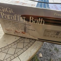 Paraffin Foot Bath