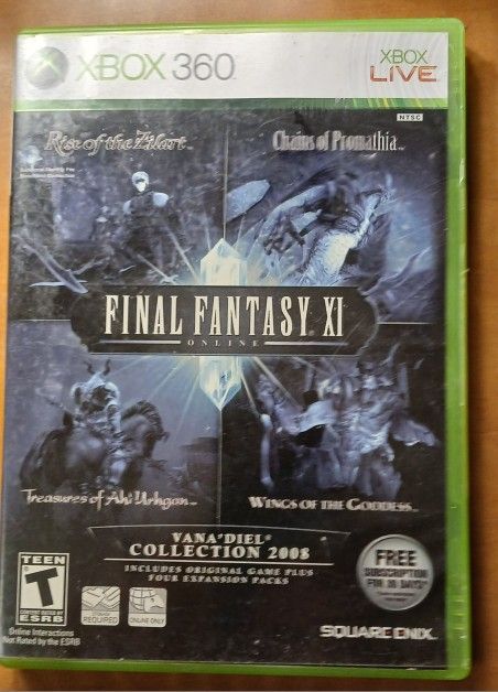 Final Fantasy 11 For Xbox 360