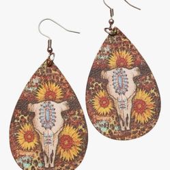 Trend Water Drop Leopard Print Christmas Tree Earrings Glamour Women's Fashion Hip Hop Punk Jewelry Accessories Gift Creative. (Bin 25)