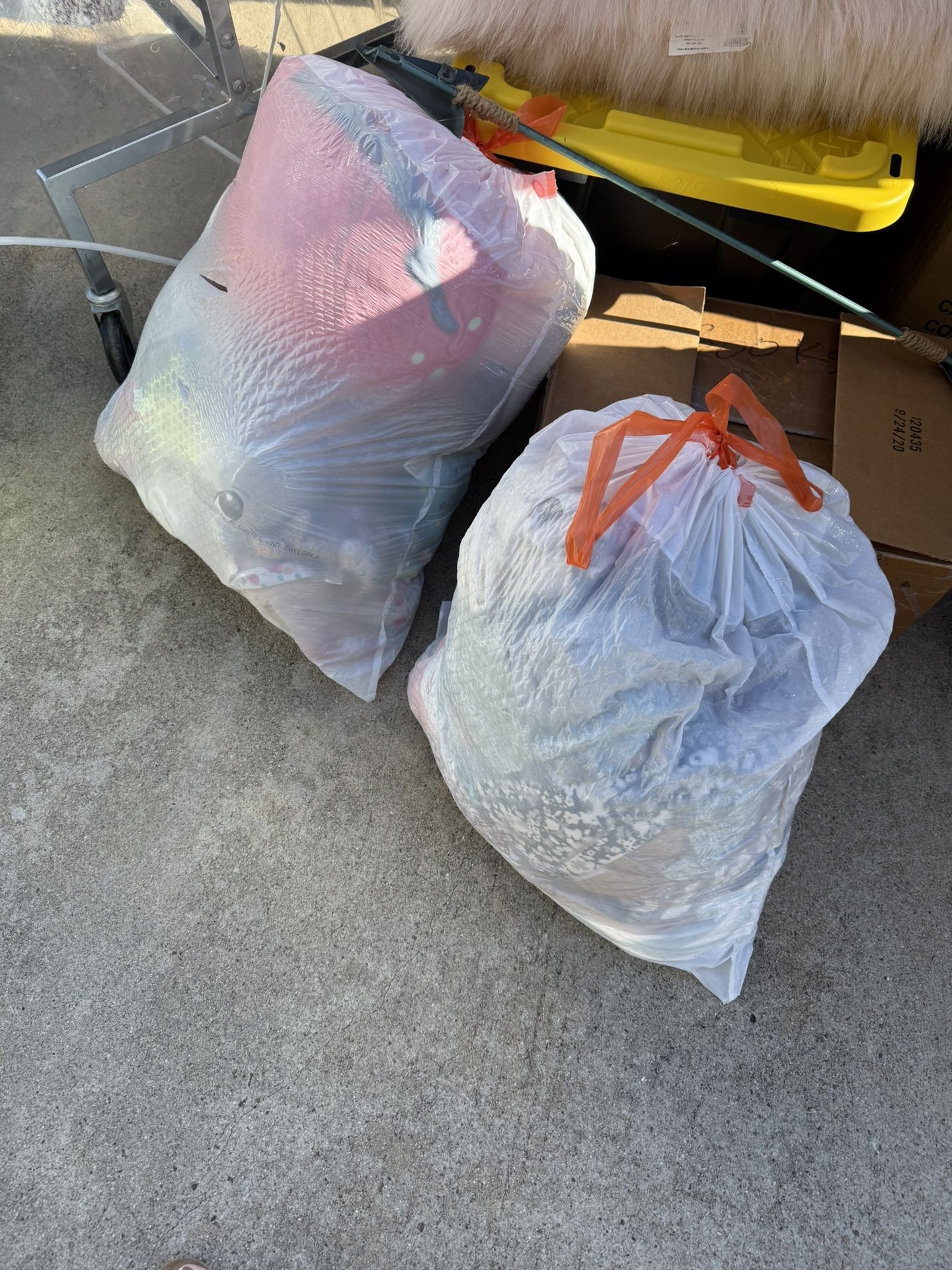 2 Bags Of Toddler Clothes