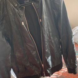 leather jacket Zara Man