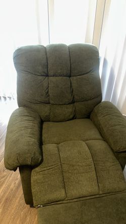 Green recliner