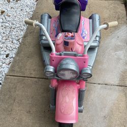 Kids motorcycle with the charger $45