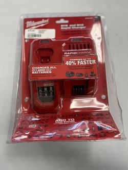 MILWAUKEE 48-59-1808, M18/M12 RAPID CHARGER, IN BRAND NEW CONDITION
