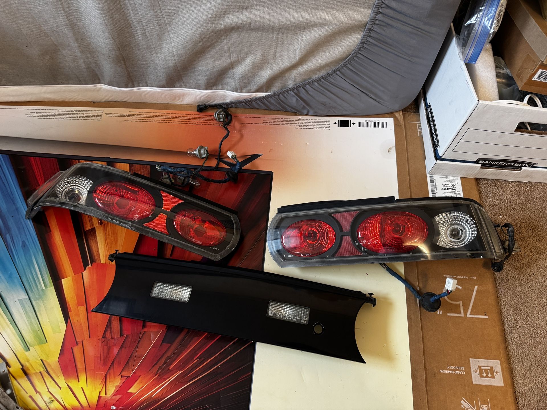 MR2 SW20 Kouki Altezza Tail Lights and Garnish