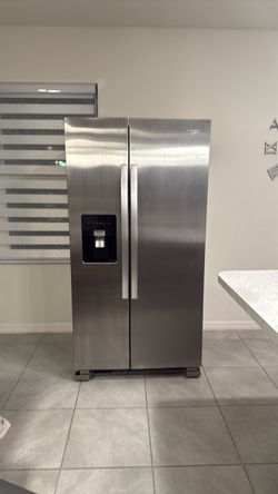 Whirlpool Stainless Steel Side-by-Side Refrigerator