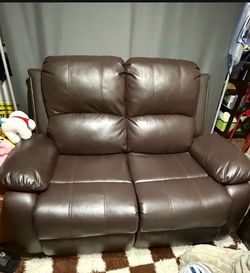 Love seat reclining chair