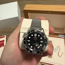 Omega Seamaster 2025 Como Nuevo Sin Uso Incluye Todo Lo De Las Fotos Full Set 