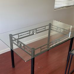 Glass Kitches Table 