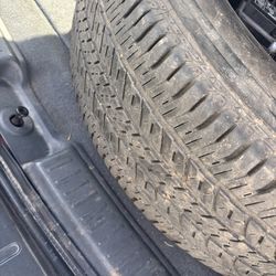 One Bridgestone tire