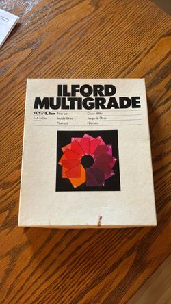Ilford Multigrade 6x6 Filter Set