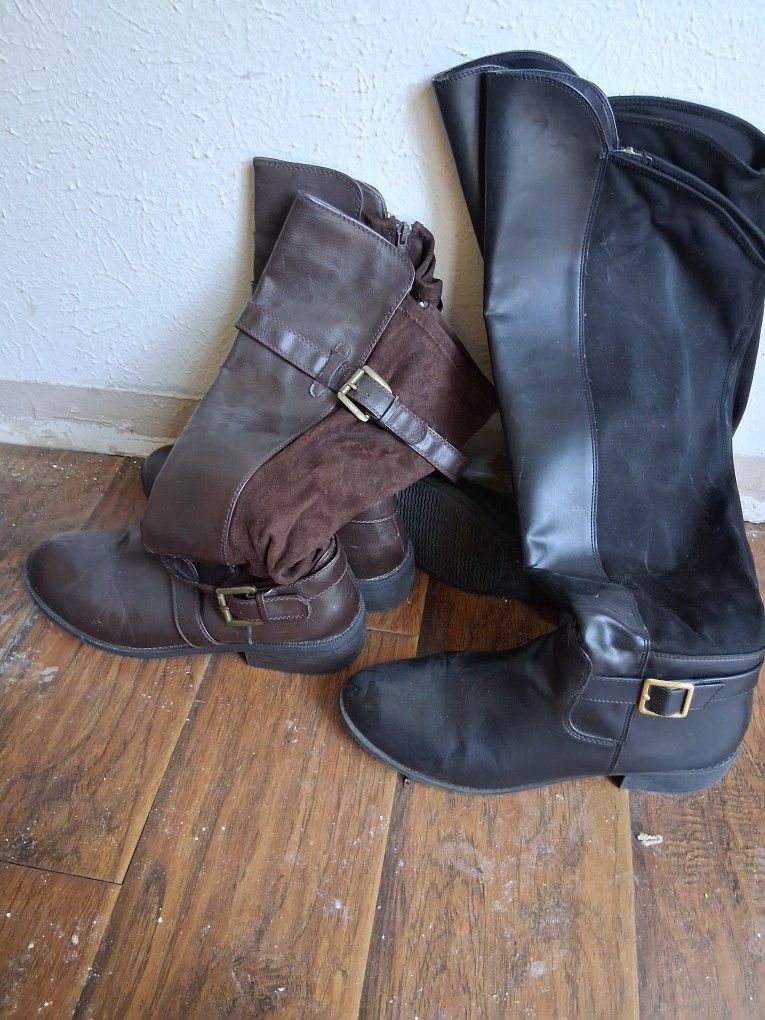 Women's Knee High Bots