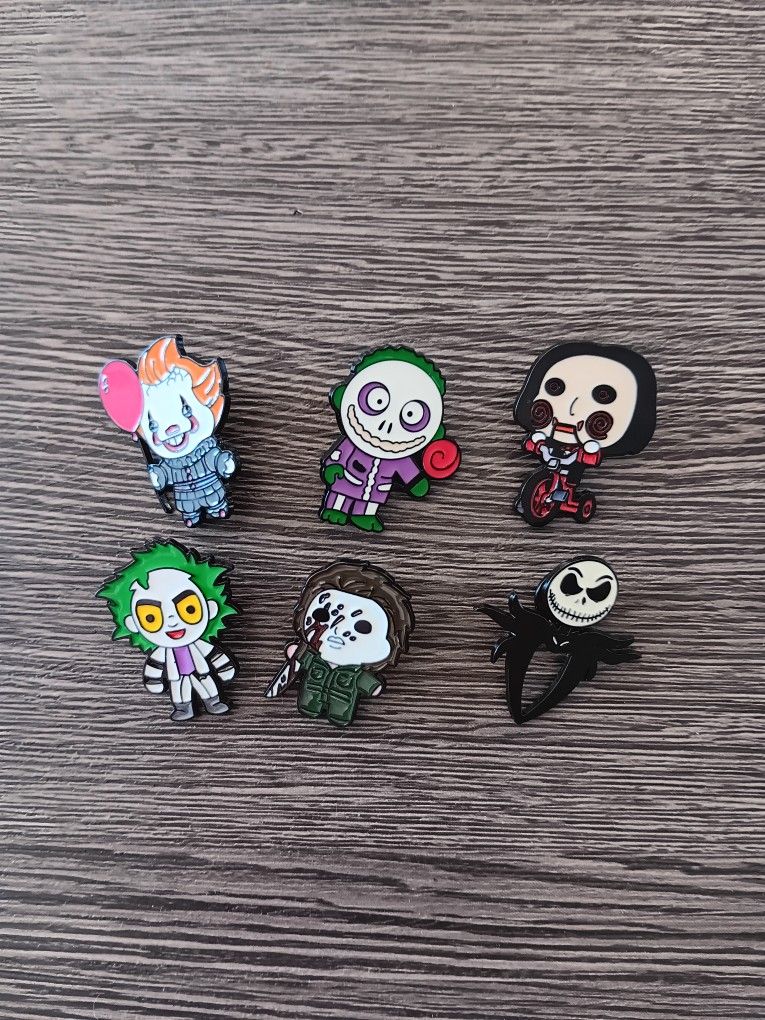 Halloween Pins (If Ad Is Up It's Available)