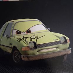 Disney pixar movie cars 2 Autographed