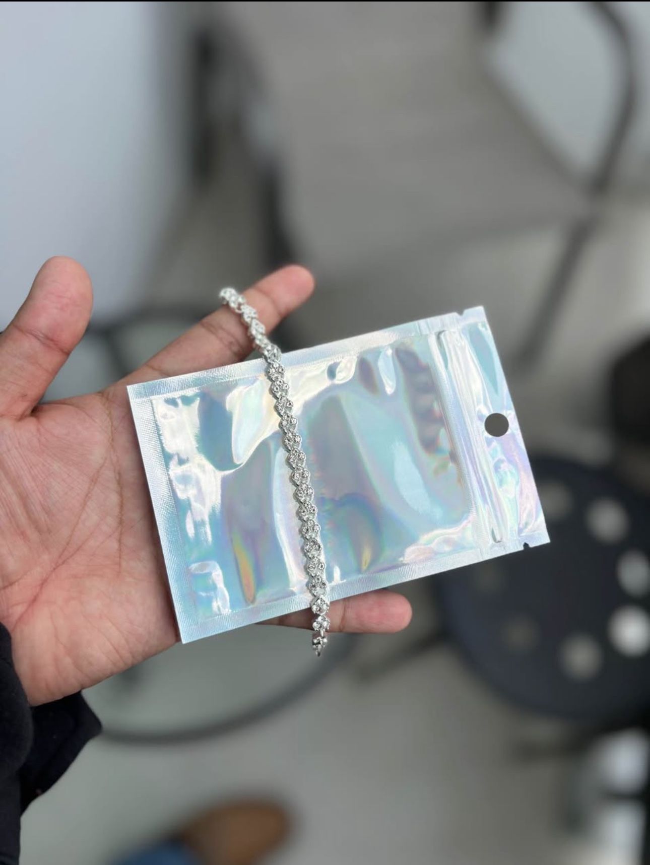 Sparkly Heart Bracelet